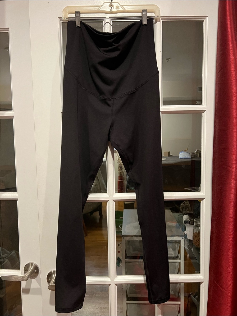 H&M Black maternity High-Rise Full-Length Leggings